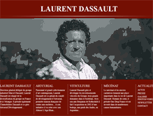Tablet Screenshot of laurent-dassault.com